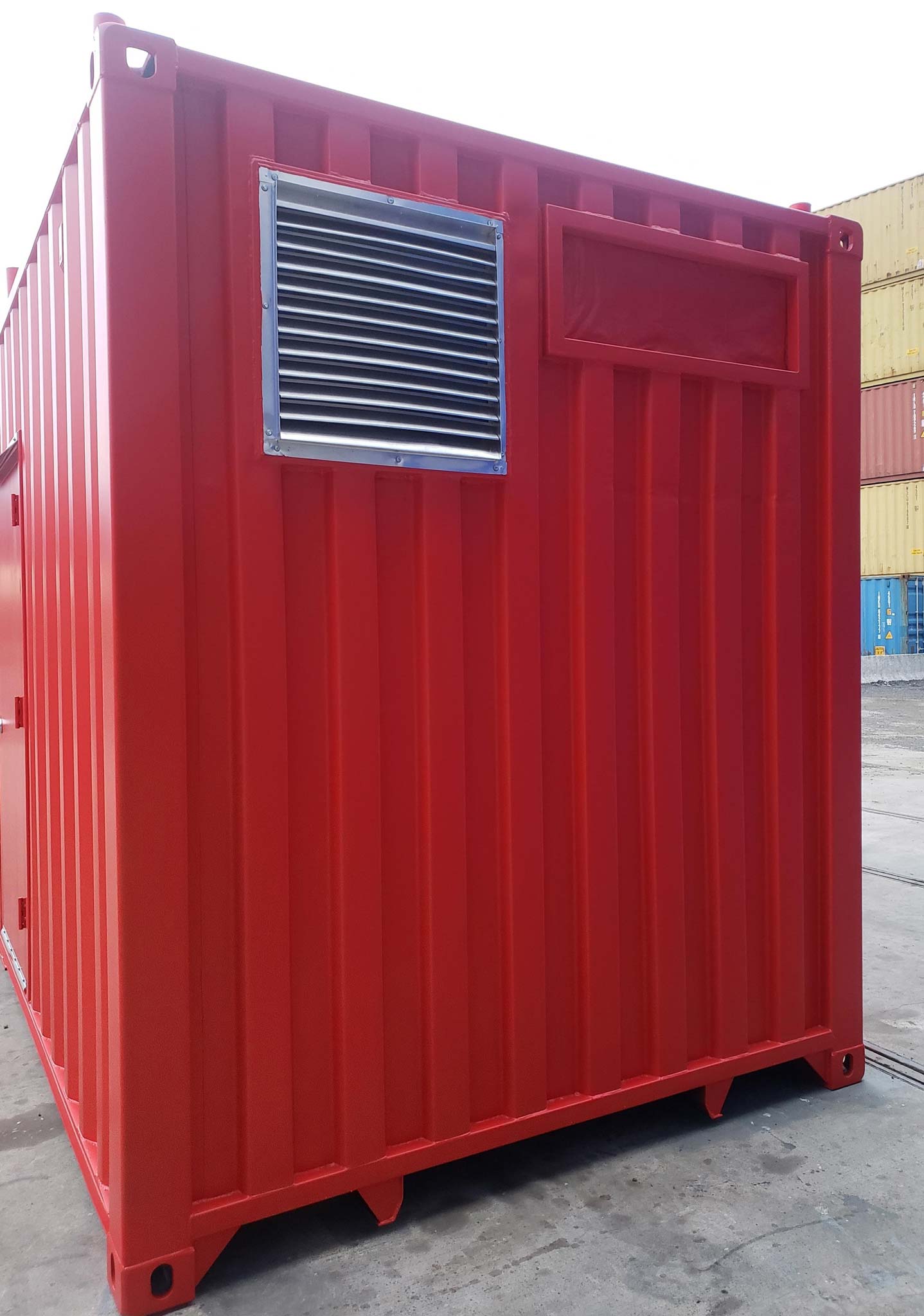 HVAC for Shipping Containers Ventilation & Heating Interport